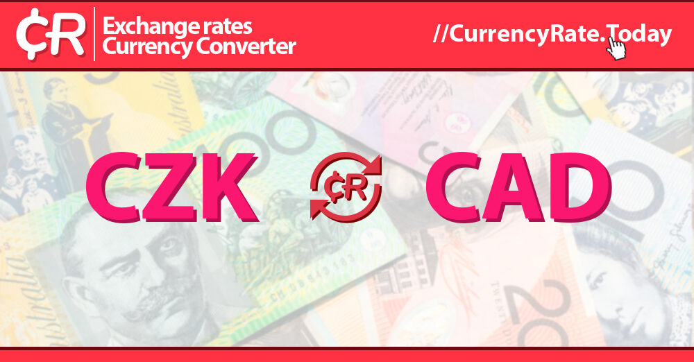 150000 Korunas CZK To Canadian Dollars CAD Currency Converter