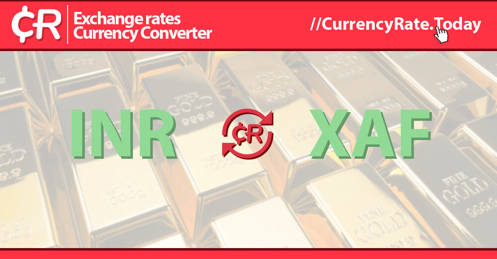 1600-indian-rupees-inr-to-xa-francs-xaf-currency-converter
