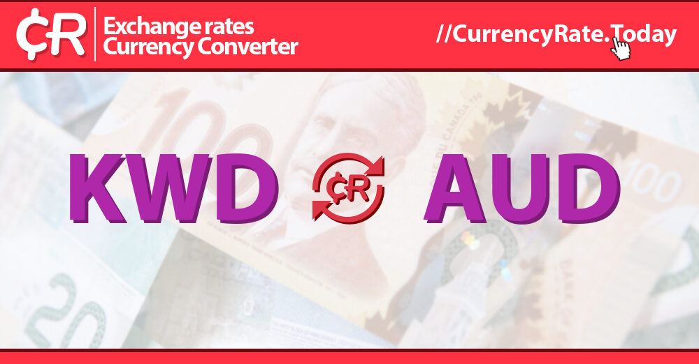 244 Million Kuwaiti Dinars KWD To Australian Dollars AUD Currency 